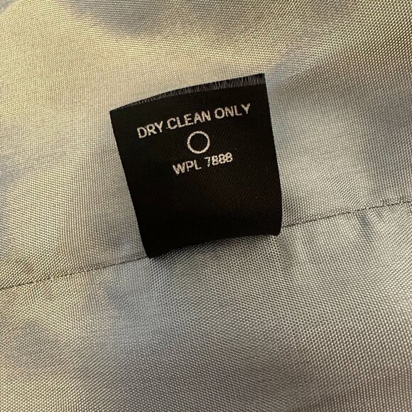 London Fog Womens Wool Blend Gray Long Sleeve Lined Coat Size 16 FLAW - Picture 9 of 13